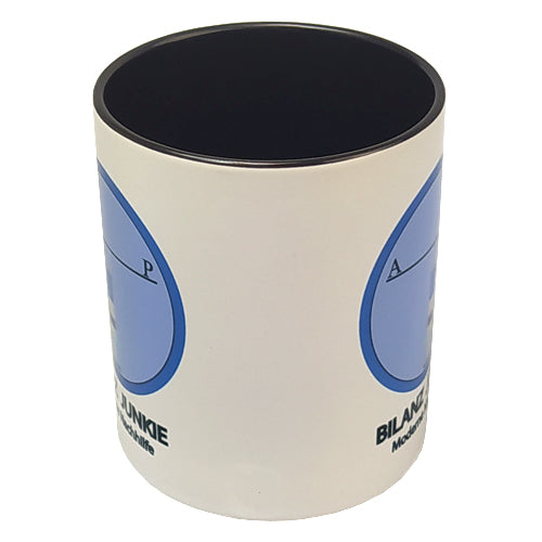 BILANZ JUNKIE Tasse (Altes Logo)